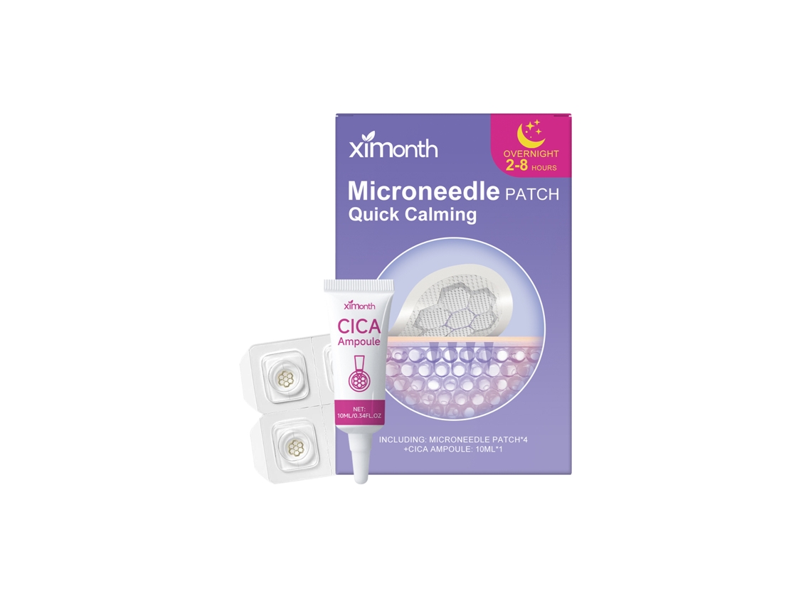 Parches de Microneedles Calmantes para Pele Sensível