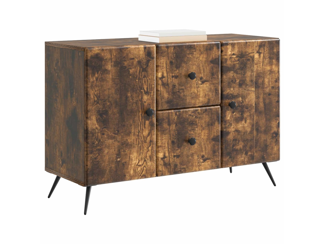 Buffet Carvalho Fumado 89x34,5x60 Cm Derivados de Madeira MAISON EXCLUSIVE