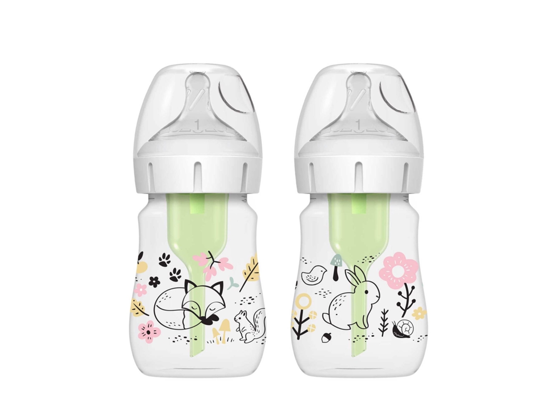Pack Biberões Boca Larga Bosque Pp Options Dr. Browns