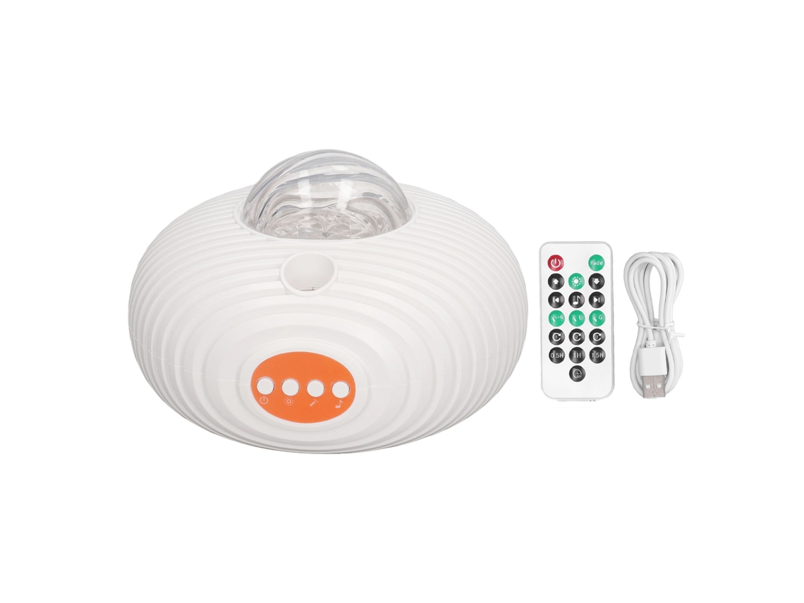Projetor de Estrelas Led com Luz Noturna 14 Cores Bluetooth Controle Remoto 5 Músicas | S/MARCA