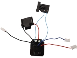 Placa De Controle Eletrônico Para Esmerilhadeira Angular Com Ajuste Velocidade, Proteção Contra Sobrecarga E Interruptor