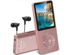 Reprodutor Mp3 8gb Tela 1,8" 70h Música Rádio Fm Fone Fotos Gravações E-livro