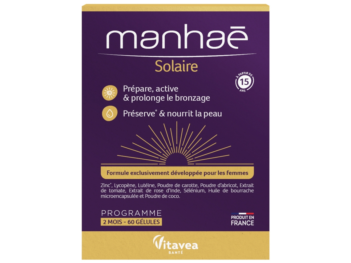 Manhaé Solaire 60 Cápsulas VITAVEA