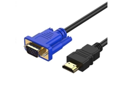 Lurelia Cabo Hdmi Para Vga De 1,8 M Para Conexão De Vídeo Do Host