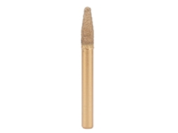 Ferramenta De Desbaste Cnc Com Diamante Soldado 6mm, Broca Router Soldada 20 Graus 60mm