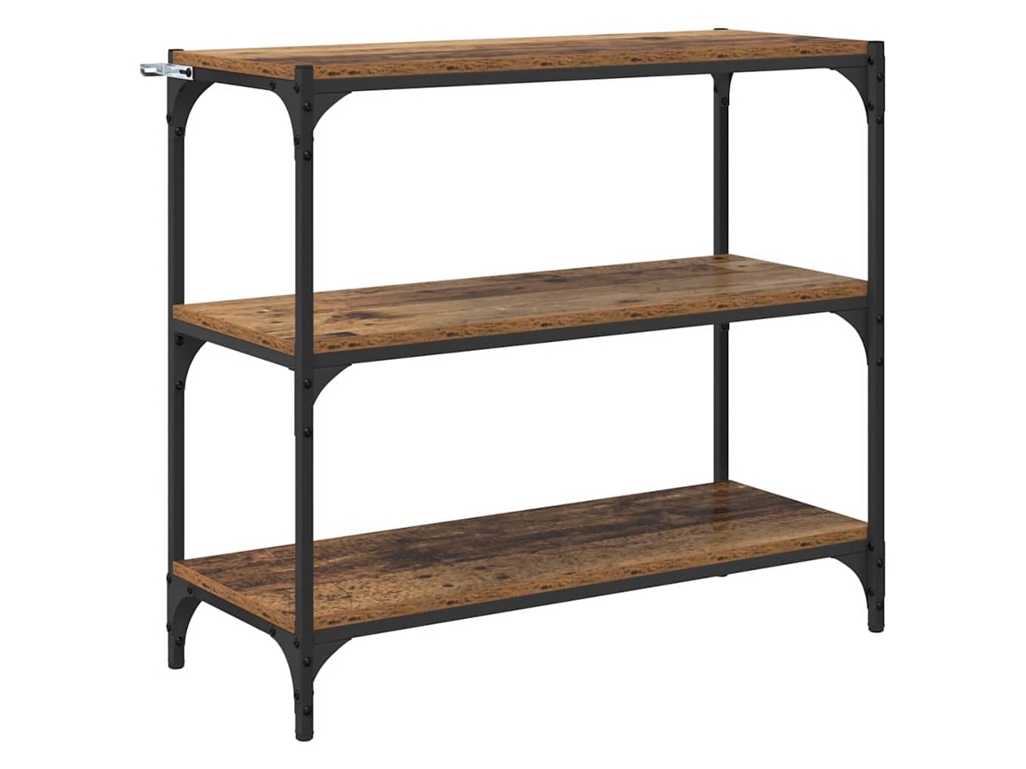 Estante Para Livros | Gabinete De Livros | Estante Madeira Antiga 80 X 33 X 70,5 Cm