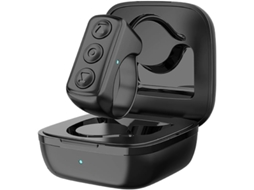Aundhegrtt Controlador De Câmera Com Virada Automática De Páginas, Comando Para Telemóvel, Bluetooth, Preto