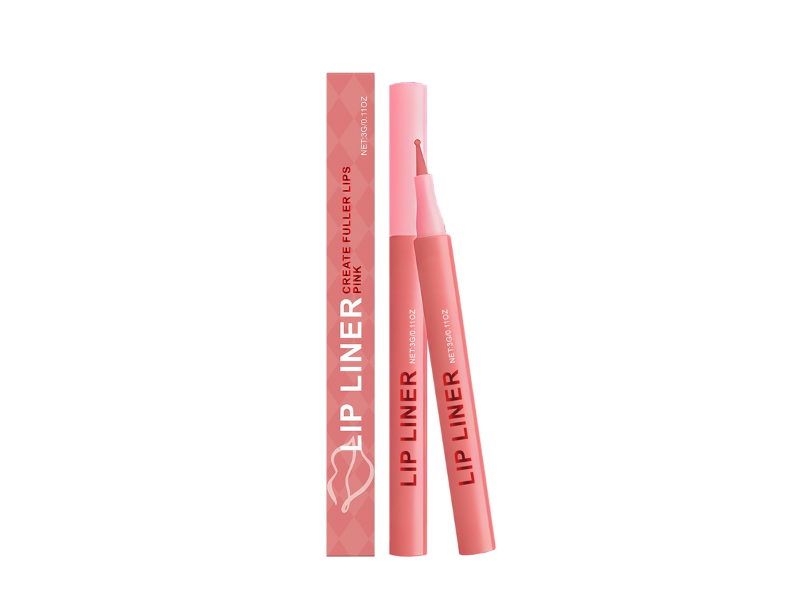Lápis Labial Rosa Impermeável Longa Duração