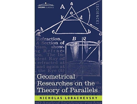 Livro Geometrical Researches on the Theory of Parallels de Nicholas Lobachevski (Inglês)