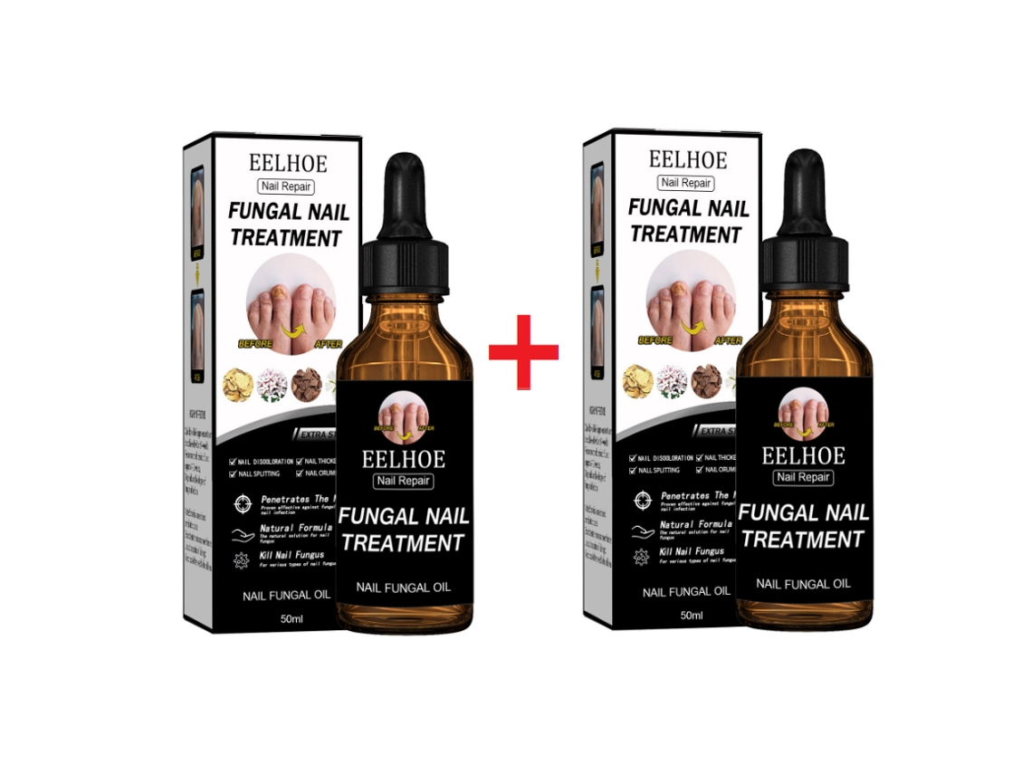 Tratamento Antifúngico para Unhas, 50ml, Pack com 2 Caixas para Maior Proteção LAXISCREED