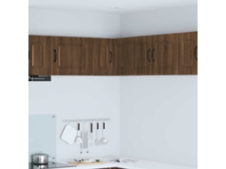 Vidaxl Painel De Lava-louça Kalmar Carvalho Marrom 57 X 57 X 40 Cm