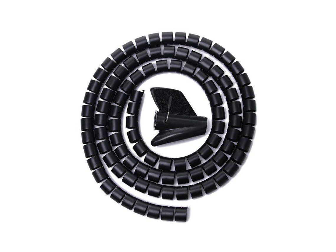 Proteção Flexível Para Cabos - 16 Mm Preta-aquaforge
