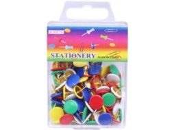 Cores 100 Unidades, Cores Arredondadas, Pinos Decorativos Para Cortiça, Mapas, Tachinhas Para Cortiça Parede