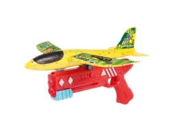 Mali brinquedo de Tiro com Avião para Crianças 3 em 1 Voo e Deslize Espuma Indoor Outdoor Vermelho