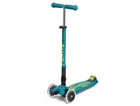 Scooter Maxi MICRO Deluxe Plegable Led (Idade recomendada: 5 - 12 Anos)