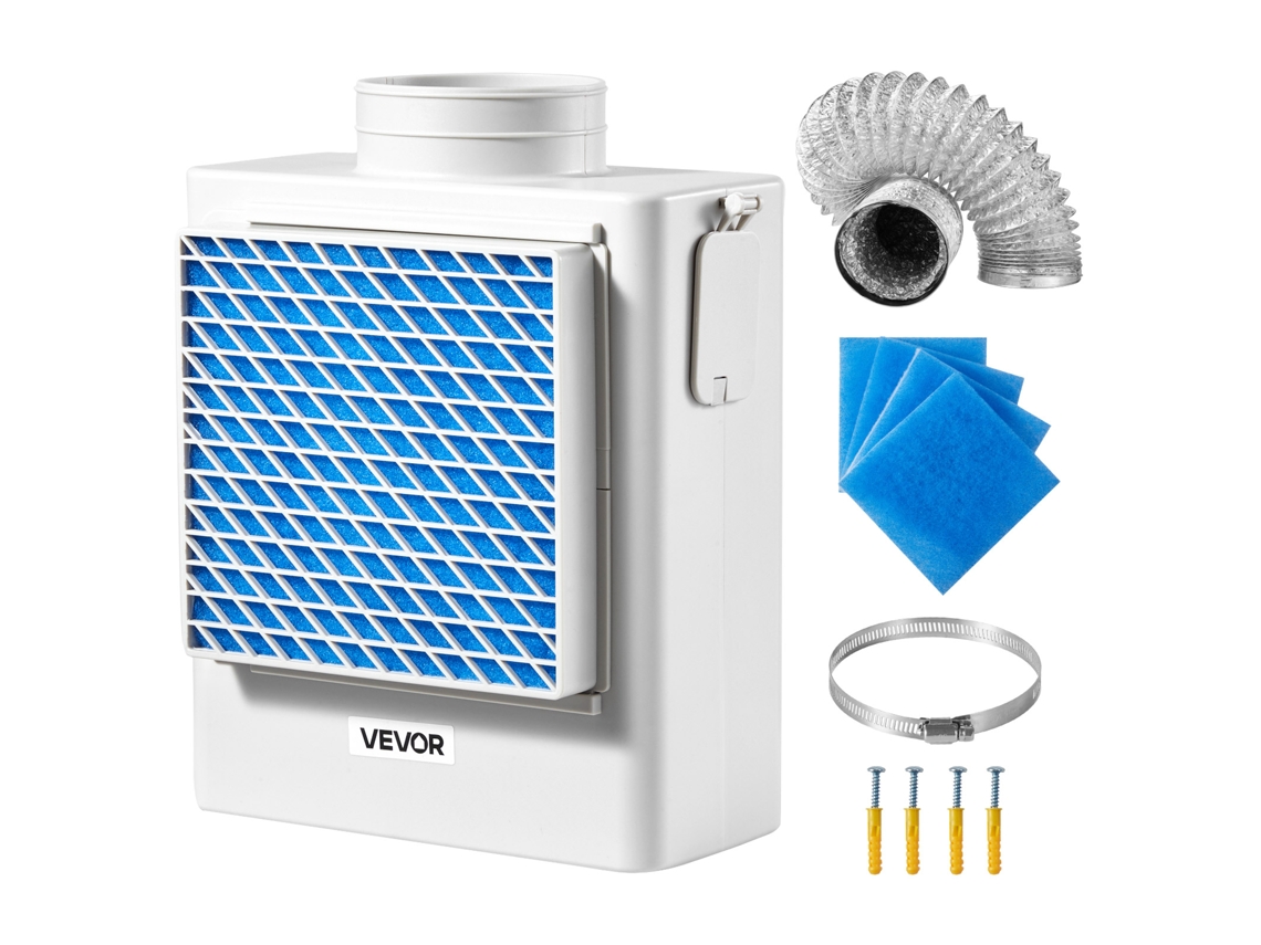 Kit de ventilação para secadora interna Vevor 3 em 1 com porta de exaustão de 99 mm