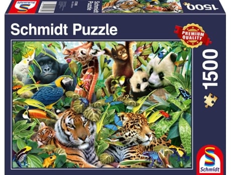 Schmidt Spiele 57385 Puzzle 1500 Unidade(S) Anima.