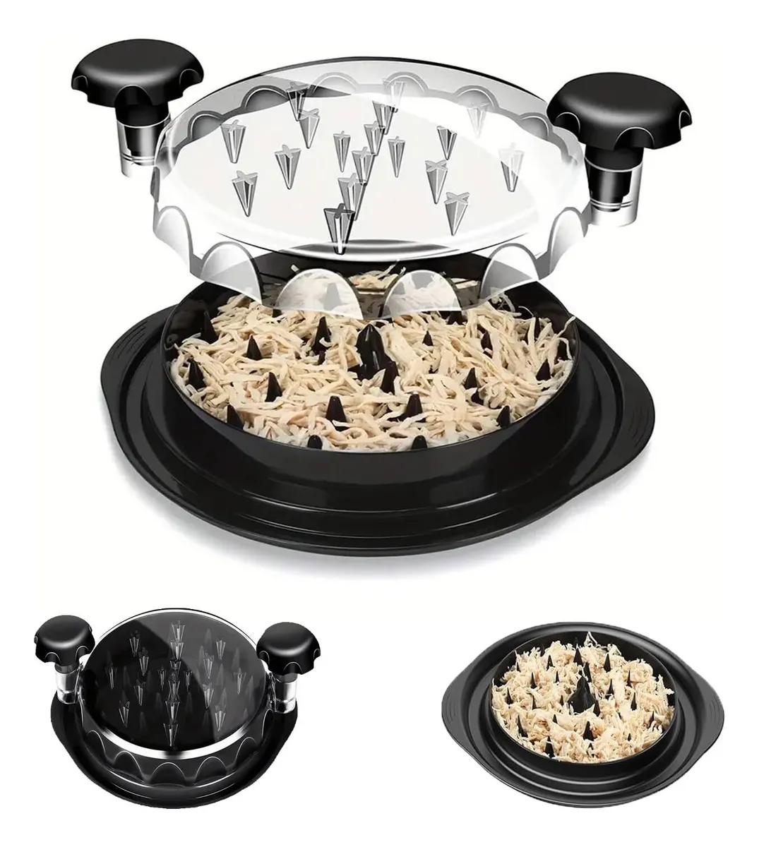 Desfiador De Frango Com Tampa Transparentevayotoy