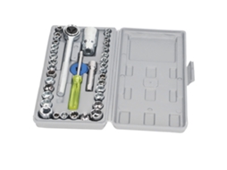 Laxiscreed Kit De Ferramentas Com 40 Peças Para Reparação E Manutenção Automóvel