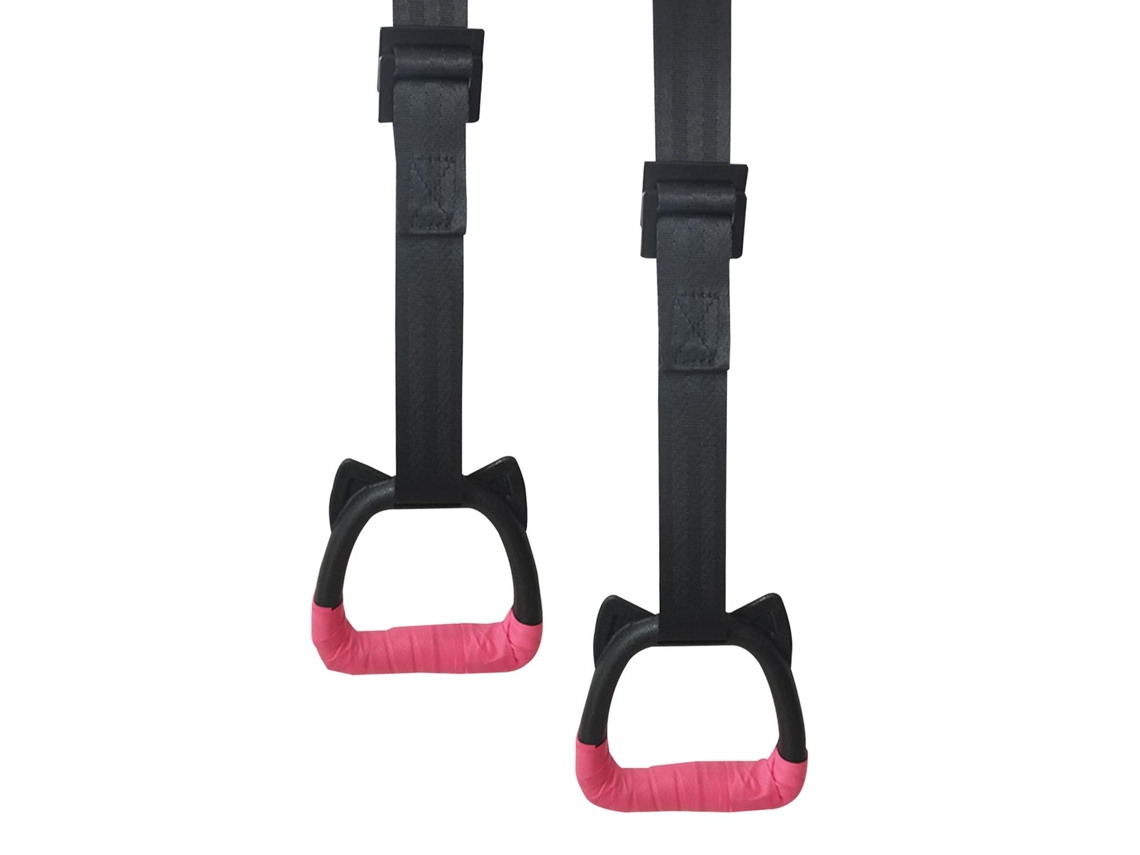 Yncm-anéis De Ginástica Infantil Com Cintos Ajustáveis Pp Nylon Aço