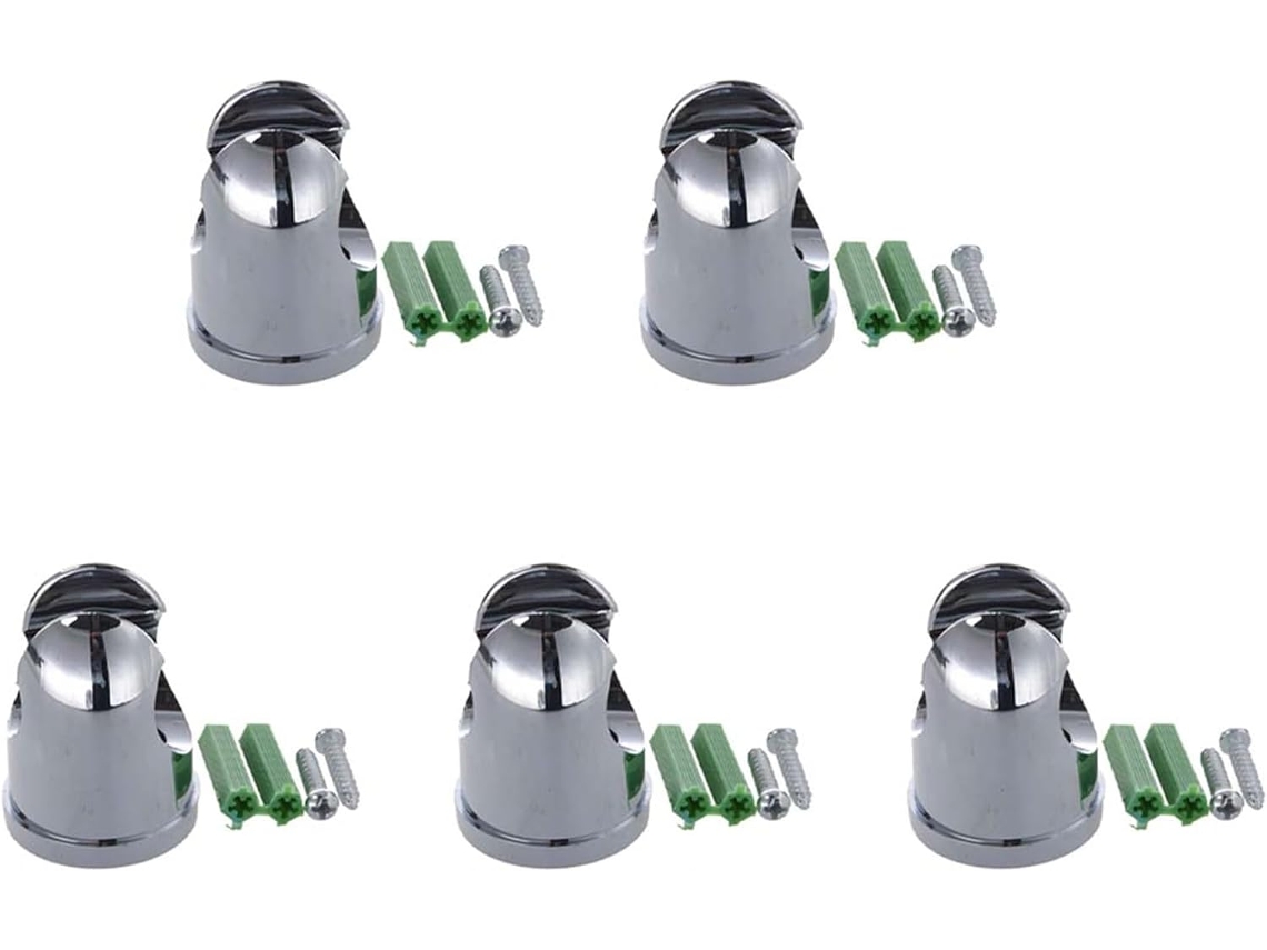 Suporte De Parede Para Chuveiro Mão Banheiro 5 Unidades 24mm