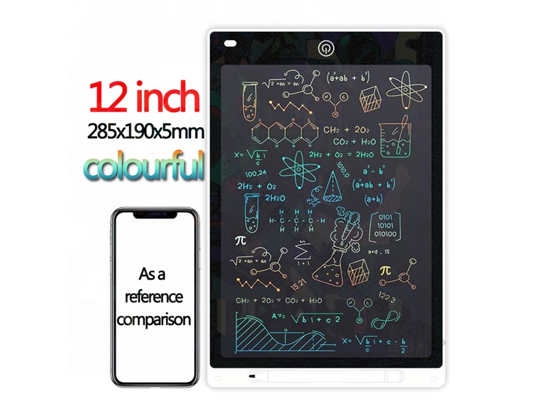 Tablets De Escrita Lcd Para Crianças Pranchetas Eletrônicas Desenho 8,5/10/12 Polegadas Estimular A Criatividade Aquaforge