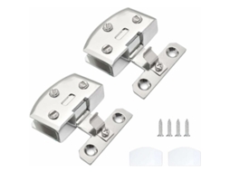Grampos De Dobradiça Para Porta De Vidro Tipo Médio E Leve, Com Abertura Livre, Para Vedação De Armários, Móveis, E Janelas