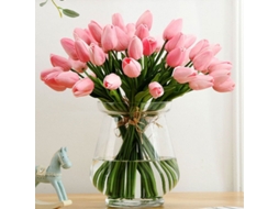 Buquê de Tulipas Artificiais para Decoração de Escritório, Arranjo Floral para Jardim e Casamento. AQUAFORGE