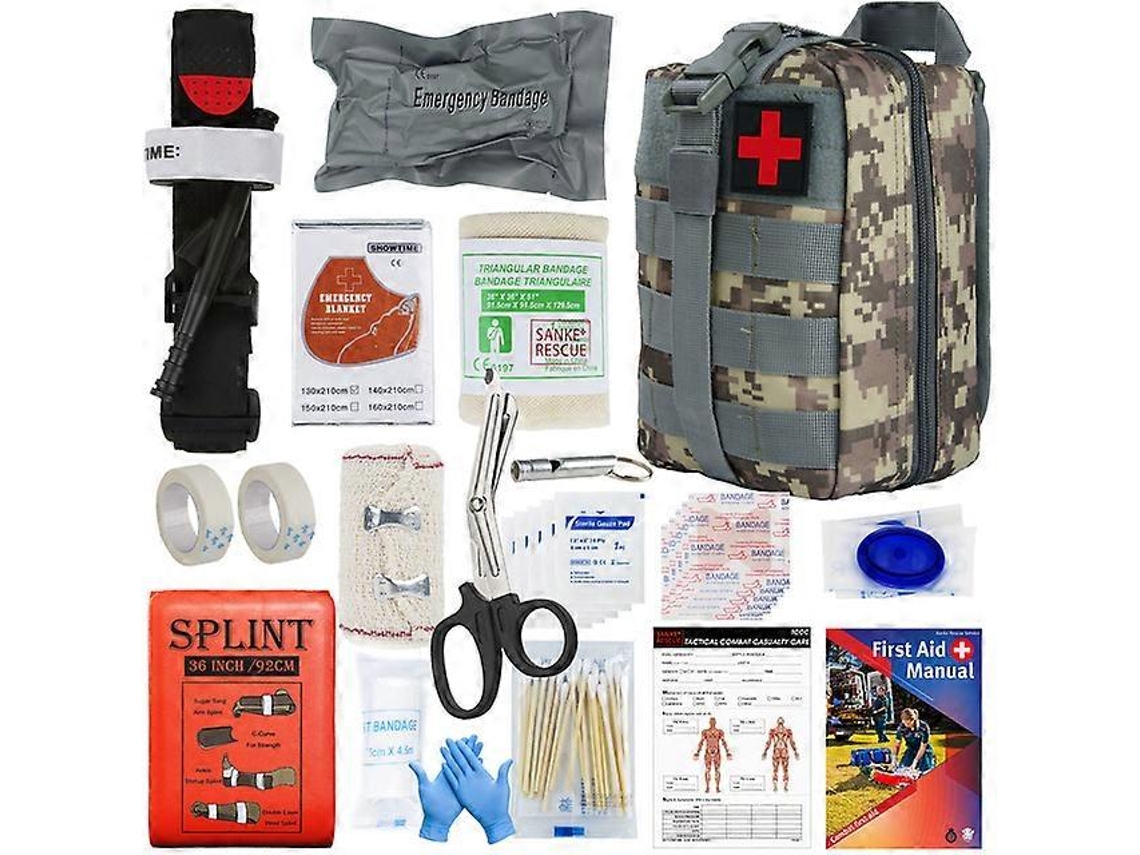 Kit De Primeiros Socorros Para Emergências Médicas, Kit De Sobrevivência Para Atividades Ao Ar Livre, Torniquete Tático Militar, Bandagem Israele