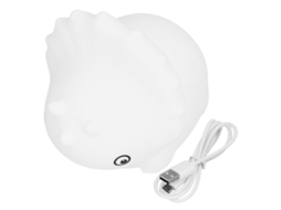 Luz Noturna Led Dinossauro Silicone Controle Tocado Usb Presente