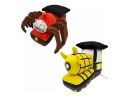 Lurelia 2 Peças Choo Charles Trem Em Peluche Colecionável, Macio Para Coleção