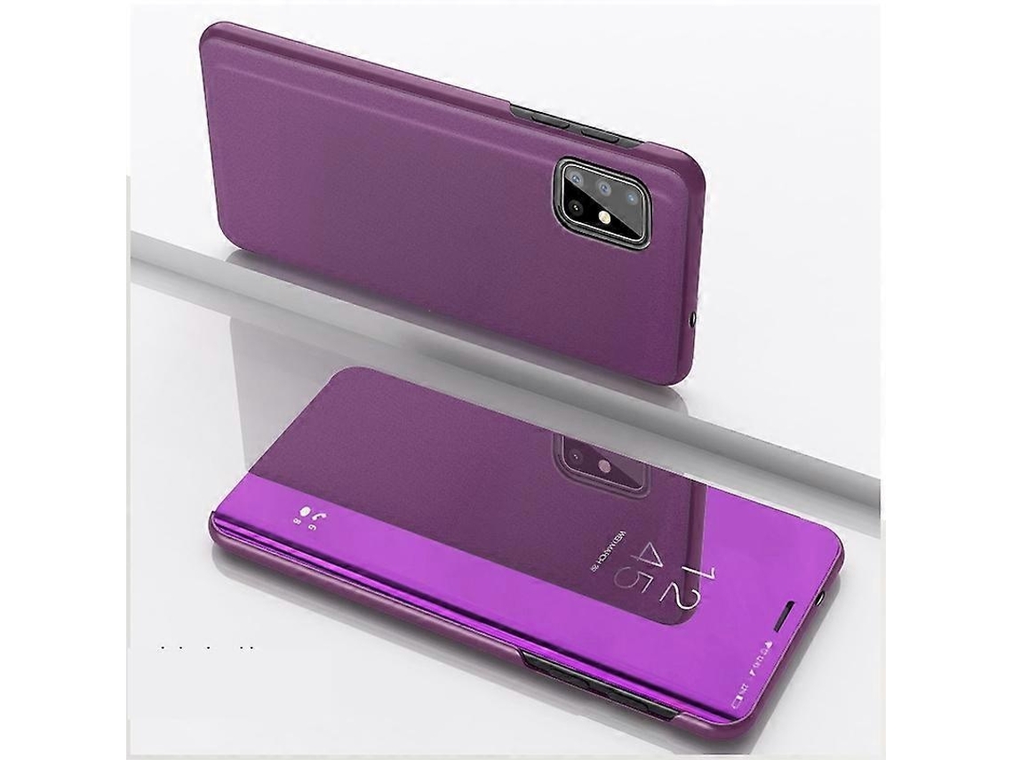 Capa Couro Suporte Para Samsung Galaxy A51, Elysve