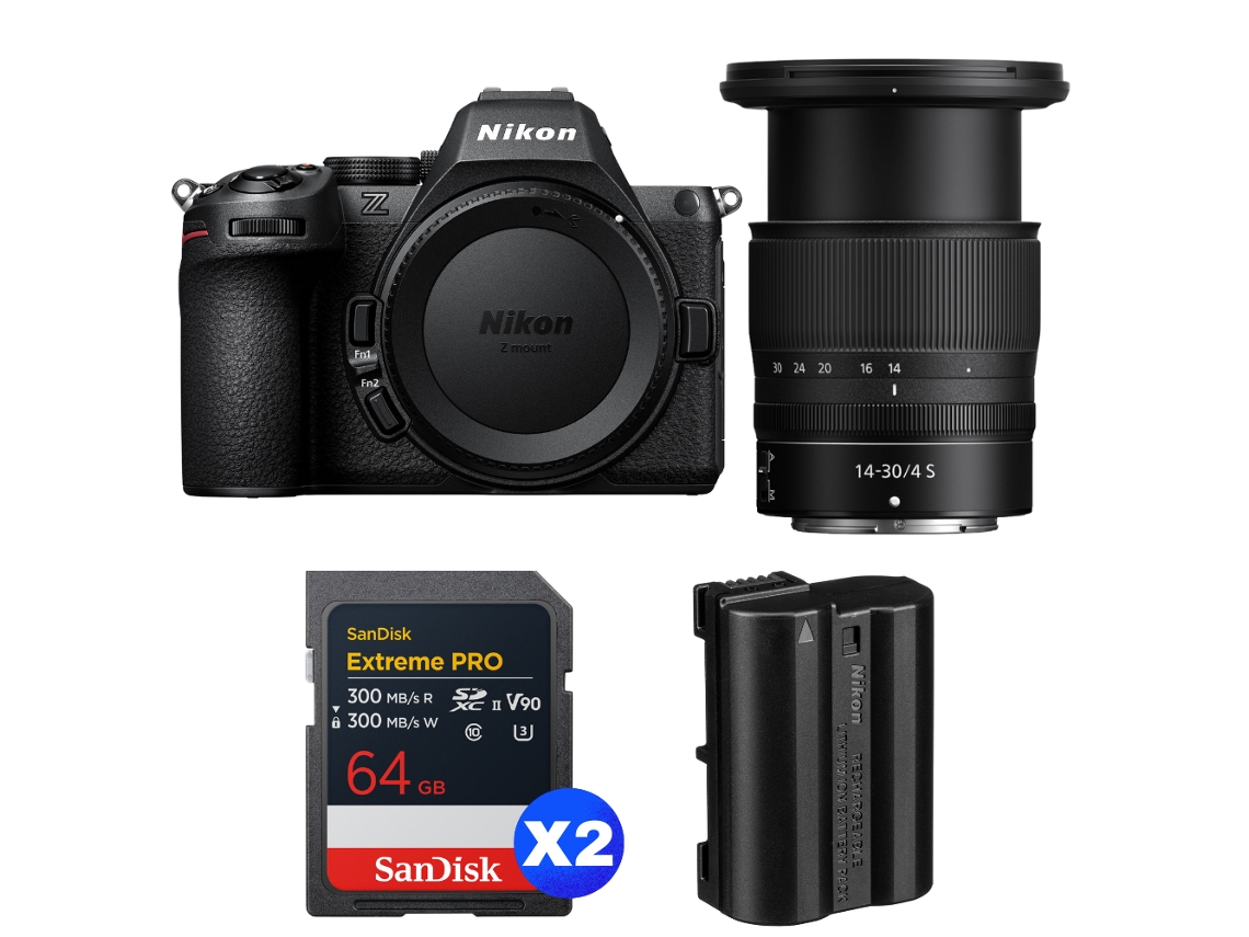 Z5 Ii + 14 30mm F/4 S + 2 Sandisk 64gb Extreme Pro Uhs ii Sdxc + Nikon En el15c + Ebook “20 Dicas para Fotos Que Impressionam” NIKON