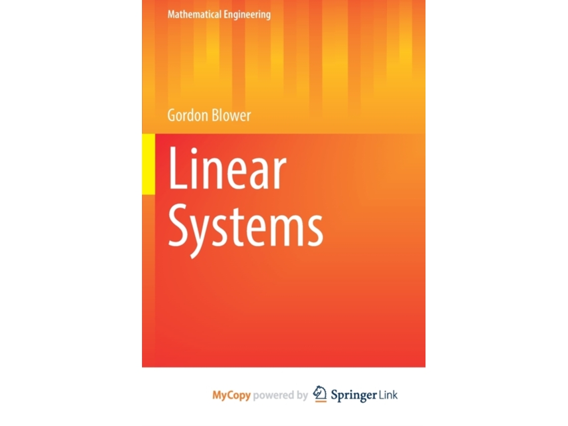 Livro Linear Systems de Blower Gordon Blower (Inglês)