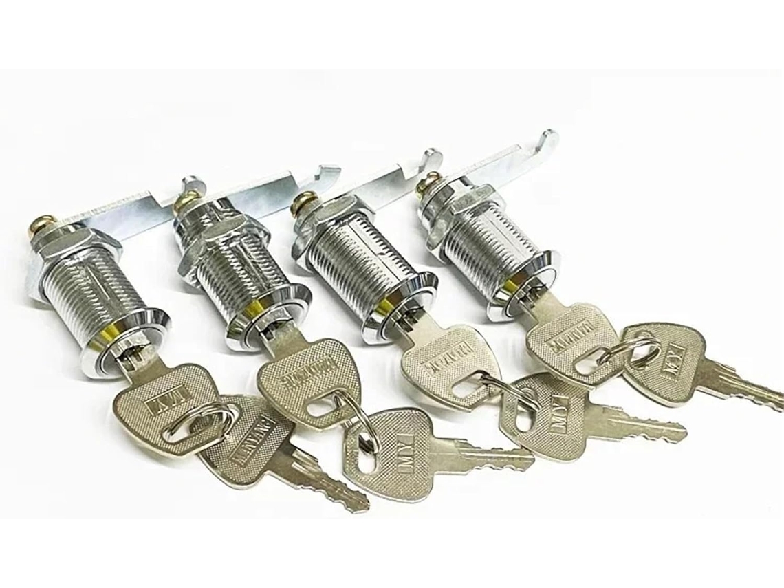 Fechadura De Gaveta Com 2 Chaves Para Porta, Caixa De Correio, Armário, Caixa De Ferramentas, Ferragens Para Móveis Hj03