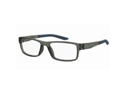 Armação de óculos de grau Under Armour UA-5053-4C3F416 masculina (verde - resina - 145 mm - Ø 54 mm)