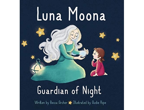 Livro Luna Moona Guardian of Night de Becca Archer (Inglês)