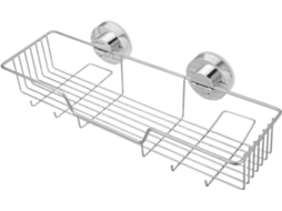 Suporte De Parede Em Aço Inoxidável Com Ganchos E Design Vazado Para Armazenamento, Ideal Para Cozinha E Banheiro