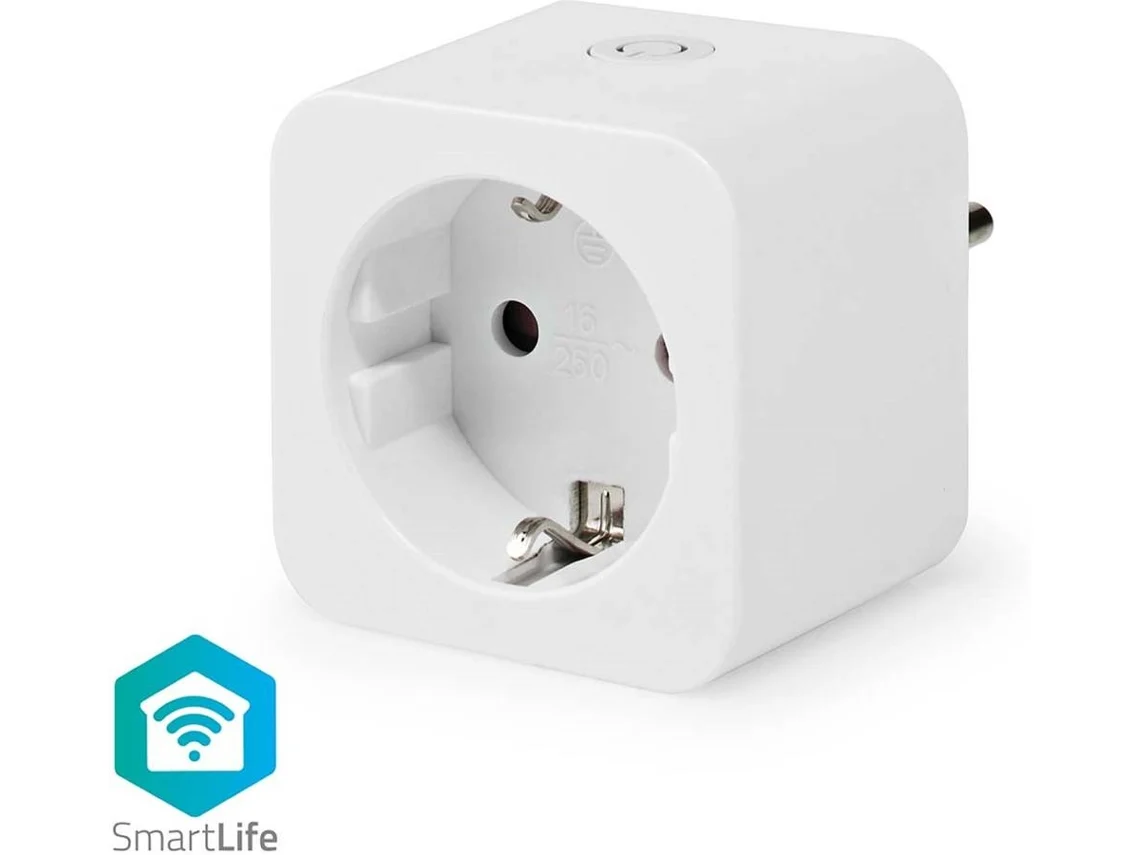 Tomada Inteligente NEDIS Schuko WIFIP121FWT