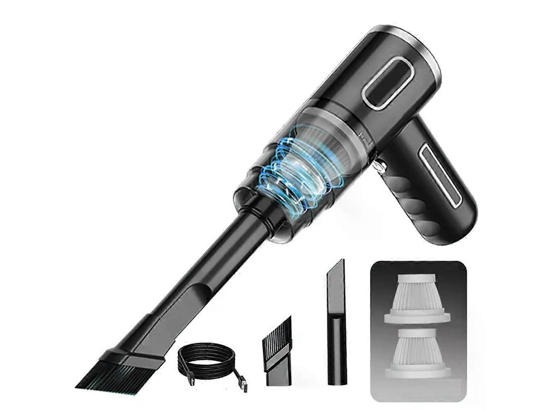 Aspirador De Pó Sem Fio Para Carro 95000pa, Mini Aspirador De Pó Portátil Com Forte Sucção, Potente Eletrodoméstico Aquaforge