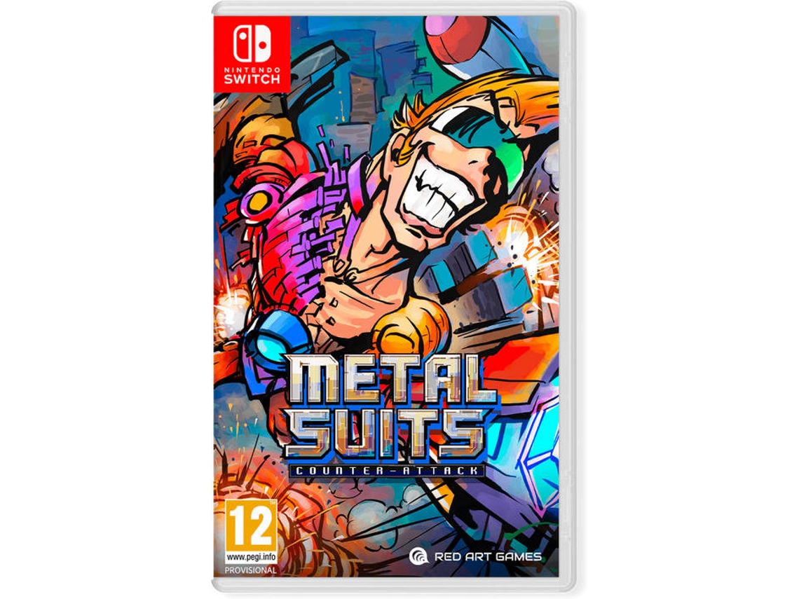 Pré-venda Jogo Nintendo Switch Metal Suits : Counter: Attack