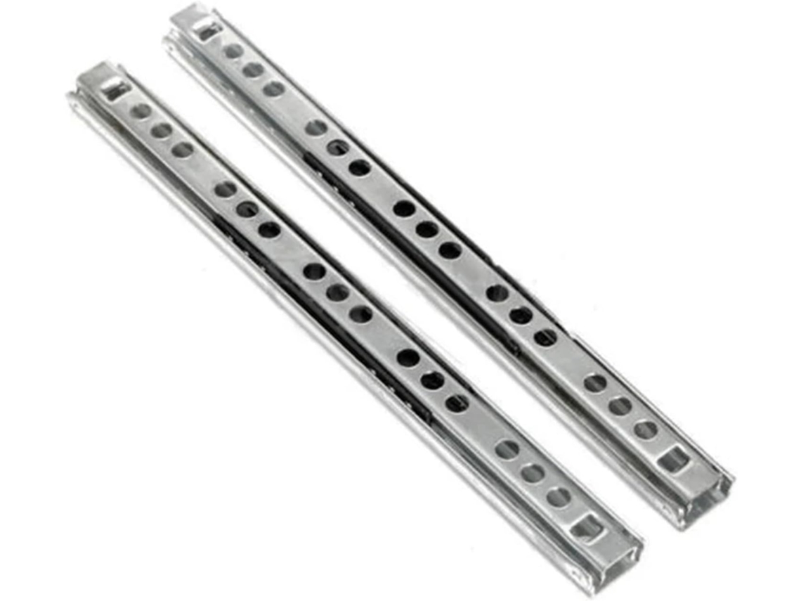 Conjunto De 2 Corrediças Para Gavetas Armários Cozinha, Trilhos Guia De Extensão Total, Acessórios De Ferragens 20cm
