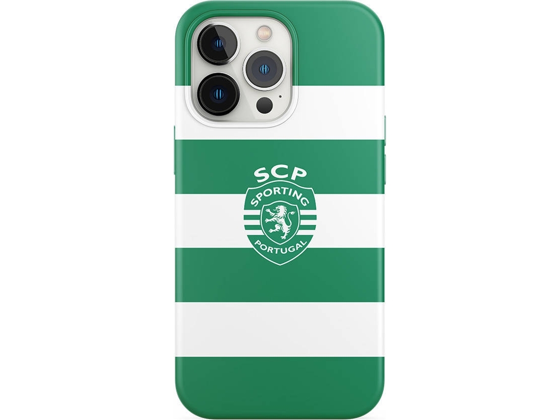 Capa JUST IN CASE iPhone 14 Pro Sporting Riscas Clássicas (Outlet Grade A - Verde)