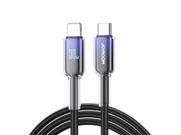 Cabo de Dados de Carregamento Rápido de 1,2m para Usb 8 Pinos preto XIAOMOYU
