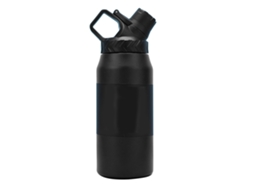 Botella de Água Inox Isolada 750ml Preta
