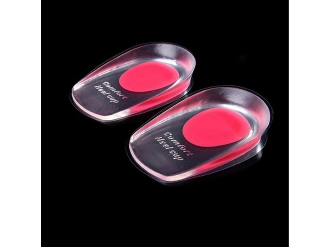 Insole para Dor no Calcanhar com Gel de Silicone Proteção e Cuidado com os Pés Apoio Anti espinha