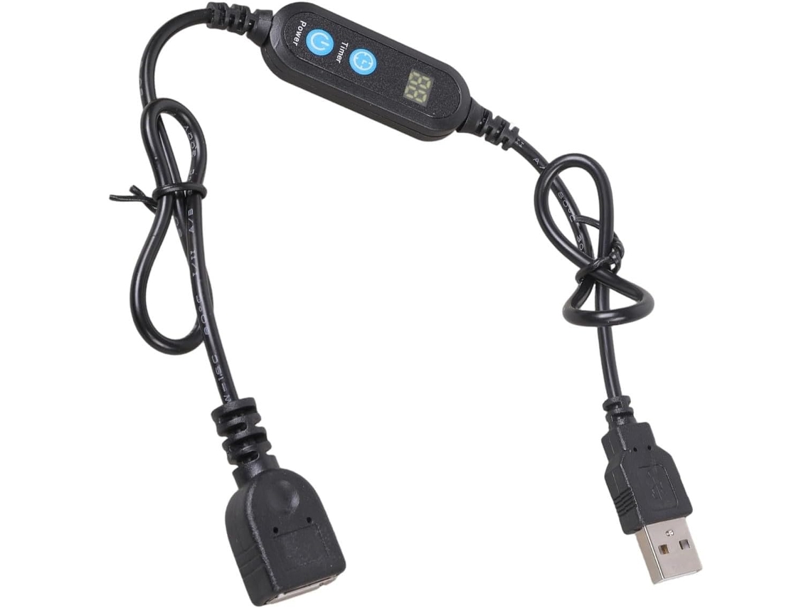Cabo Extensor Usb Programável Com Temporizador