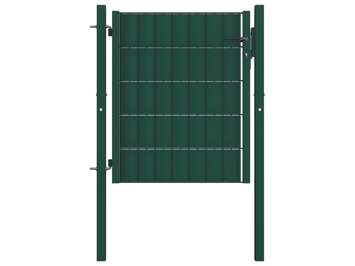 Fence Gate, Fence Gates Vidaxl Verde Aço (100 X 81 Cm)