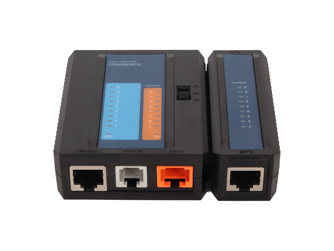 Testador 2 em 1 LAXISCREED Cabo Rede Linha Telefônica