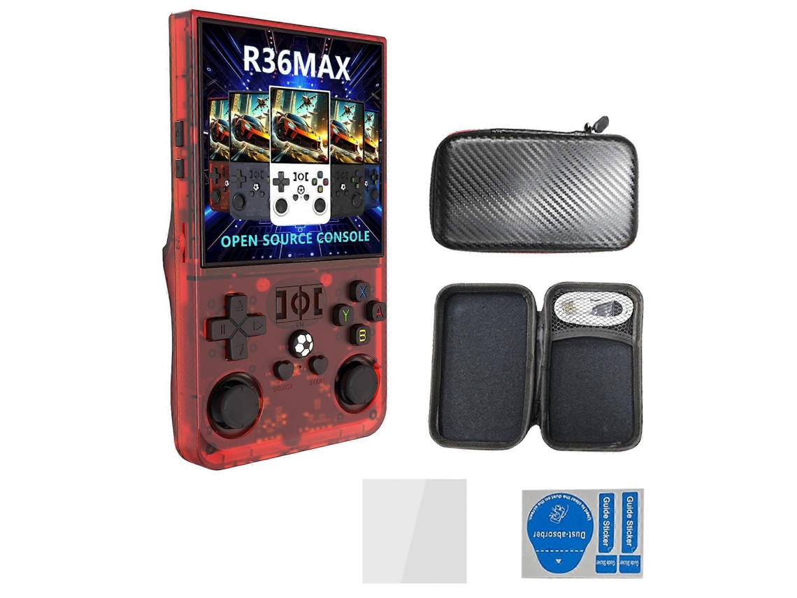 Console De Jogos Retrô De Bolso Recarregável Com Tela Ips De 4 Polegadas E 64 Gb, Branco Ly Ebike